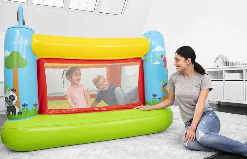 Bestway Fisher Price Bouncer Jump-O-Lene Children'S Inflatable Hopper For Home And Garden - 93553