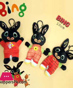 Bing Bunny Plush Toy Pendant Ring Keychain Backpack 10 CM