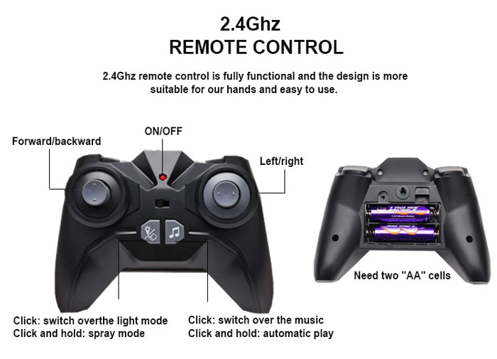 Bric Star Remote Control Car Toys Climbing Long Distance Spary Nitro Rc Cars 2.4G 360 Degrees Rc Car Toys