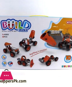 Build & Play DIY Puzzle 86 Pcs 10 Models