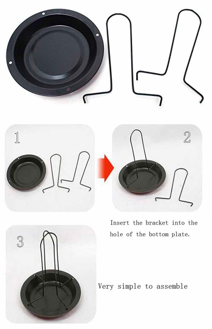 Chicken Cooking Grill Rack With Grill Pan - Chicken Roaster Racks Non-Stick Barbecue Tools Bbq Tool