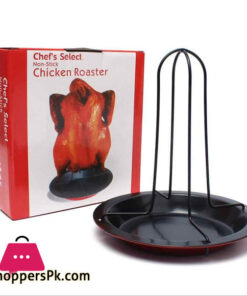 Chicken Cooking Grill Rack with Grill Pan - Chicken Roaster Racks NON-STICK Barbecue Tools BBQ Tool
