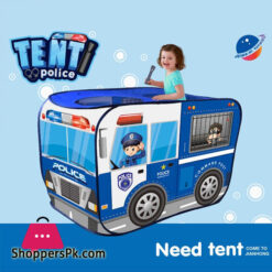 Children's Play House Tent Police Bus