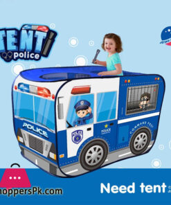 Children's Play House Tent Police Bus