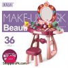 Dressing Table Make-Up Desk Beautician For Girls 36 Pcs