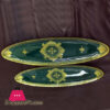Emrico Barbeque Glass Plater Set Of 2 Iran Made