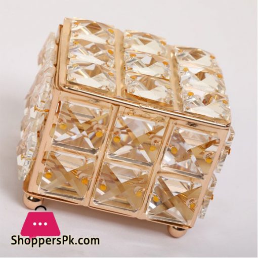 European Luxury Earring Ring Jewelry Storage Box With Cover