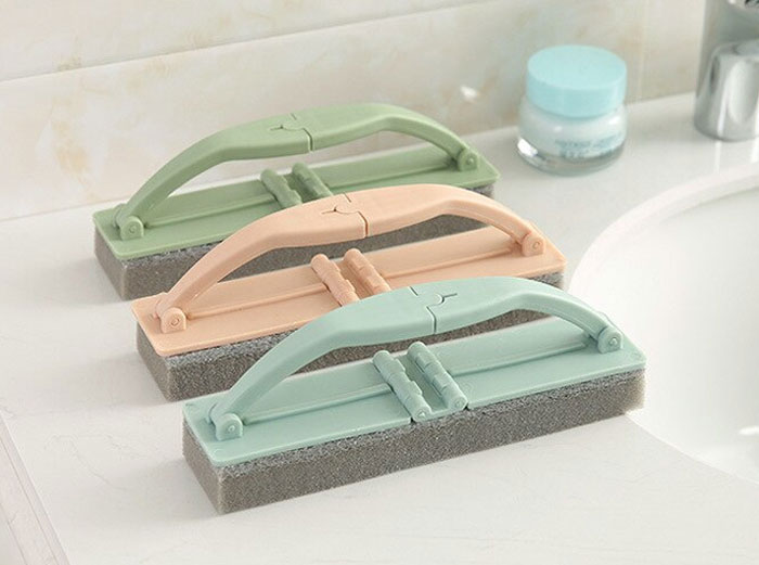 Folding Sponge Cleaner Tools Window Glass Wall Magic Kitchen Cleaning 