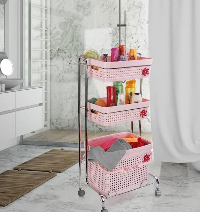 Homeket Maya Bath 3 Tier Basket