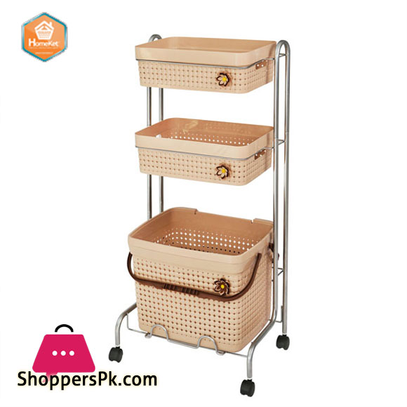 Homeket Maya Bath 3 Tier Basket 3 Homeket Maya Bath 3 Tier Basket