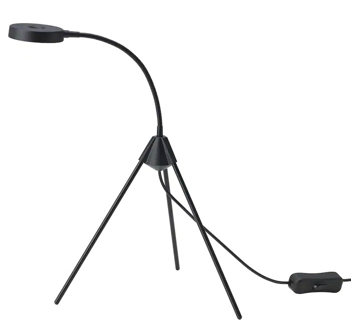 Led Table Lamp Black