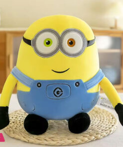 Minnion Soft Plush Toy Bob Yellow Stuffed Doll Pillow - 30