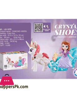 Princess Carriage Dance Angel Crystal Shoes