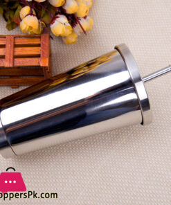16 Oz Stainless Steel Tumbler in Classic Silver or Bright Colors! Includes Drinking Straw and Screw Top Lid