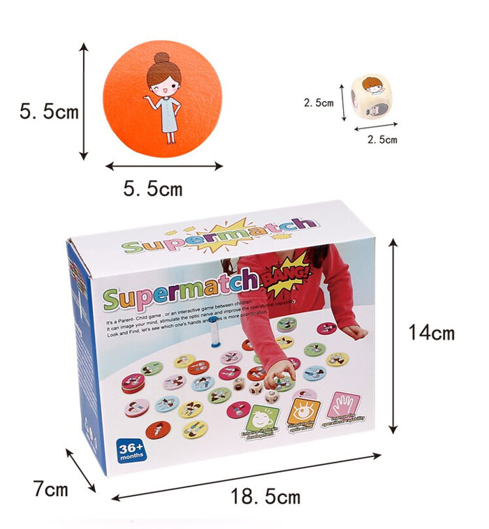 Super Match Wood Puzzle Bang Desktop Memory Cartoon Pattern Match Game