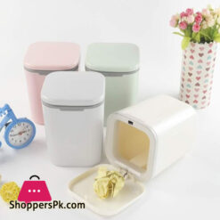 Tiny Countertop Trash Can Mini Desktop Garbage Dustbin