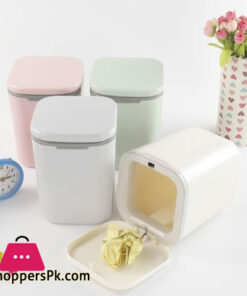 Tiny Countertop Trash Can Mini Desktop Garbage Dustbin