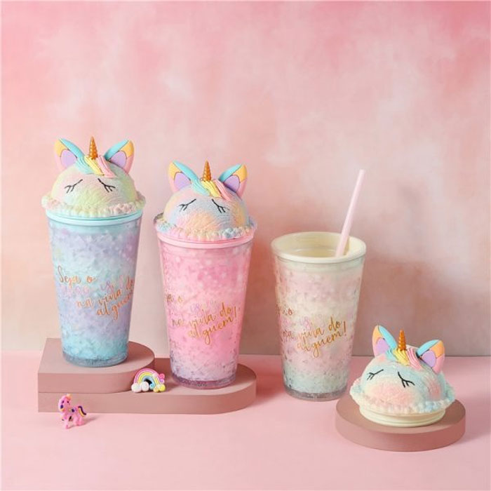 Unicorn Glittering Colorful Tumblers