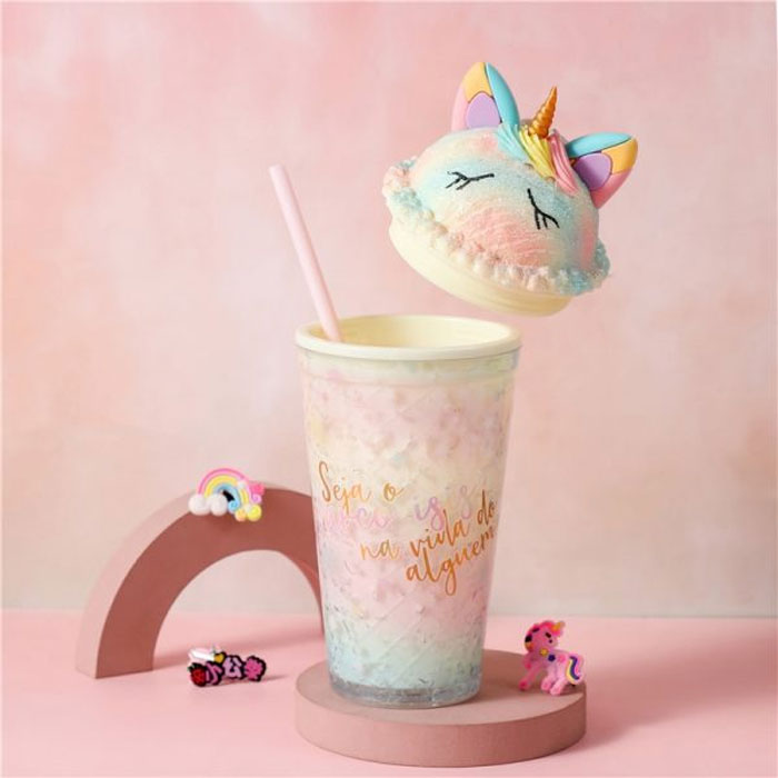 Unicorn Glittering Colorful Tumblers