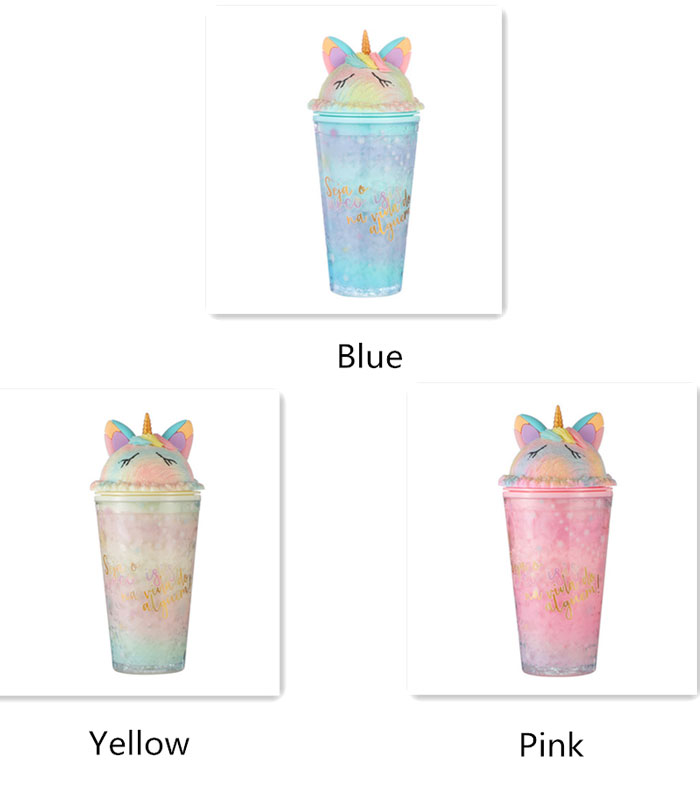 Unicorn Glittering Colorful Tumblers