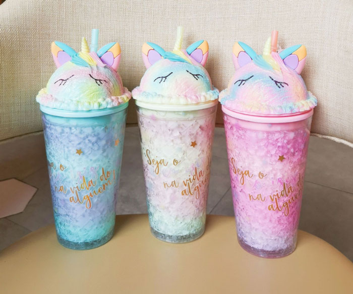 Unicorn Glittering Colorful Tumblers