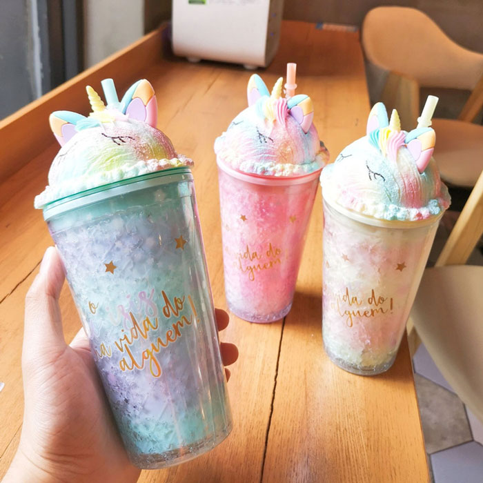 Unicorn Glittering Colorful Tumblers