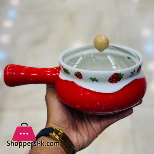 Vintage Ceramic Soup Bowls handle Casserole Dishes with Lids 5 Inch