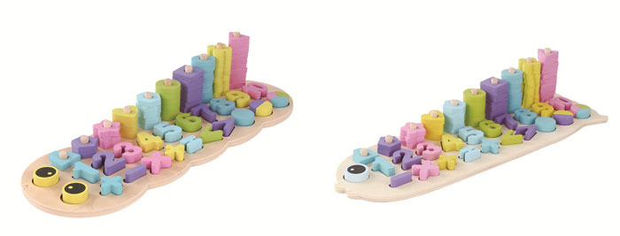 Wooden Montessori Educational Toys 3 In 1 