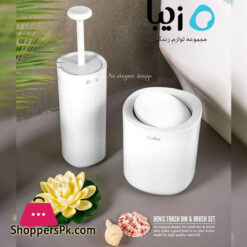 Ziba Sazan Benis Bucket and Toilet Brush Set Iran Made