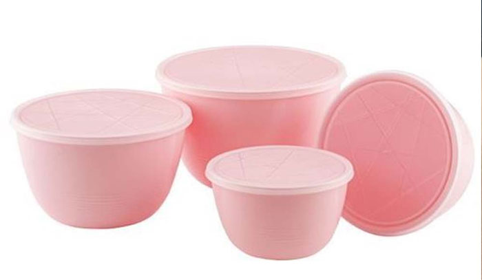 Ziba Sazan Plastic Bowls 4 Piece Set