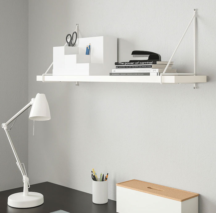 Ikea Bergshult Pershult Wall Shelf 80 X 20 Cm