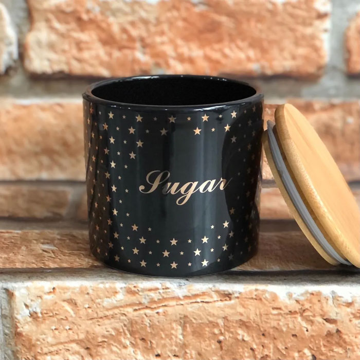 Ceramic Pots 3 Pcs Coffee Tea And Sugar