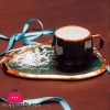 Coffee Mug With Spoon + Tray