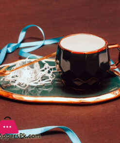 Coffee Mug With Spoon + Tray