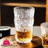 Creative Hammer Glass Tumbler Bark Frosted Glass - 73713 (Set of 6)