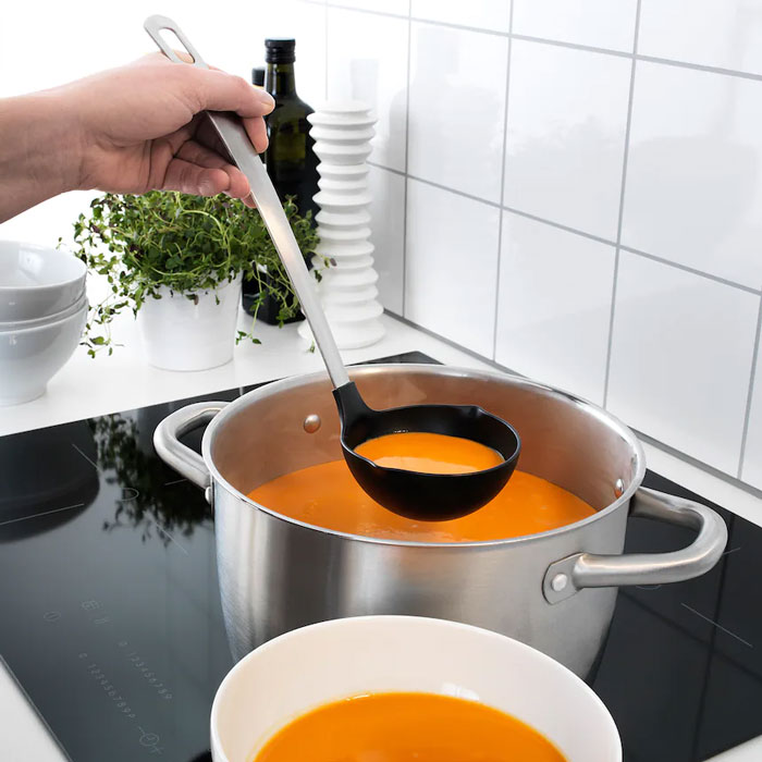 Ikea Direkt 3-Piece Kitchen Utensil Set Stainless Steel