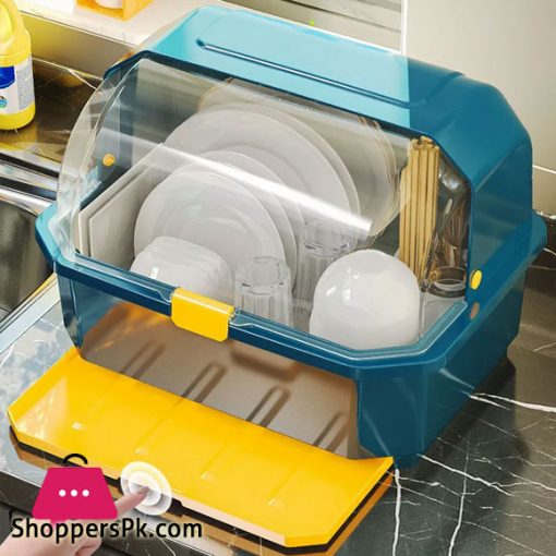 Kitchen Storage Dish Drain Rack Drain Rack with Cover