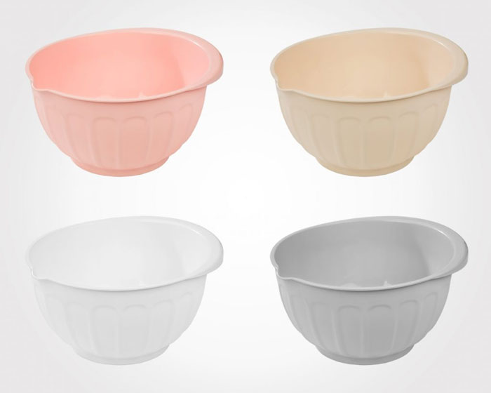 Limon Non-Slip Mixing Bowl Set Of 3 - Iran Made