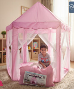 Shopino Princess Castle Tent Indoor Outdoor Fairy House Kids Play Tent