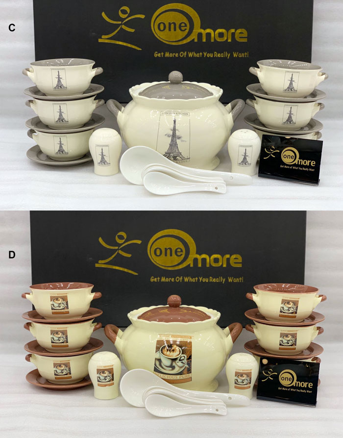 Soup Set 23 Pcs (6 Person Serving) - 1033
