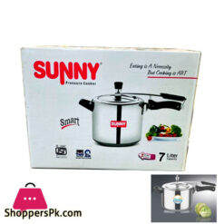 Sunny Inner Lid Smart Indian Pressure Cooker - 7 Liter