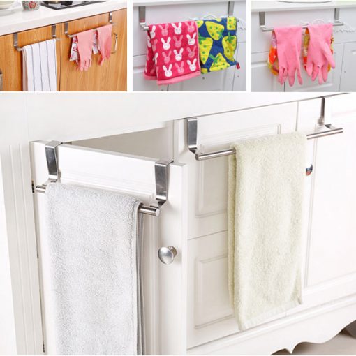 Towel Hanger Bathroom Towel Holder Stand Stainless Steel Towels Rack Bar