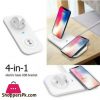 USB 4 in 1 Mobile Charging Station with Wireless Charger