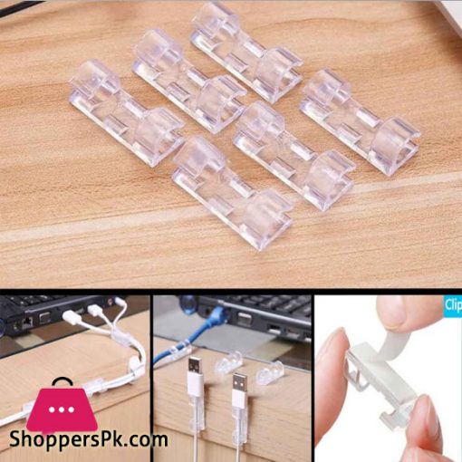 Wire Clip Transparent Pack Of 16