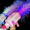 52-Hole Bubble Machine Bubble Rocket Launcher Toy Bubble Gun