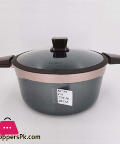 ALPENBURG DAGCHI WOK Black Coper 28 CM Germany Made #KC04