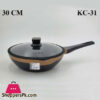 Alpenburg Single Handle Wok With Lid Germany Made 30 Cm #Kc31