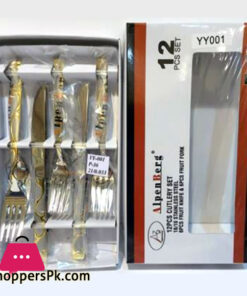 ALPENBURG High Quality 12 Pcs Fruit Knife + Fork Germany Made #YY001