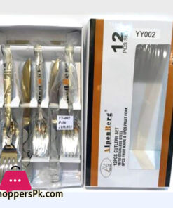 ALPENBURG High Quality 12 Pcs Fruit Knife + Fork Germany Made #YY002