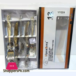 ALPENBURG High Quality 12 Pcs Fruit Knife + Fork Germany Made #YY004